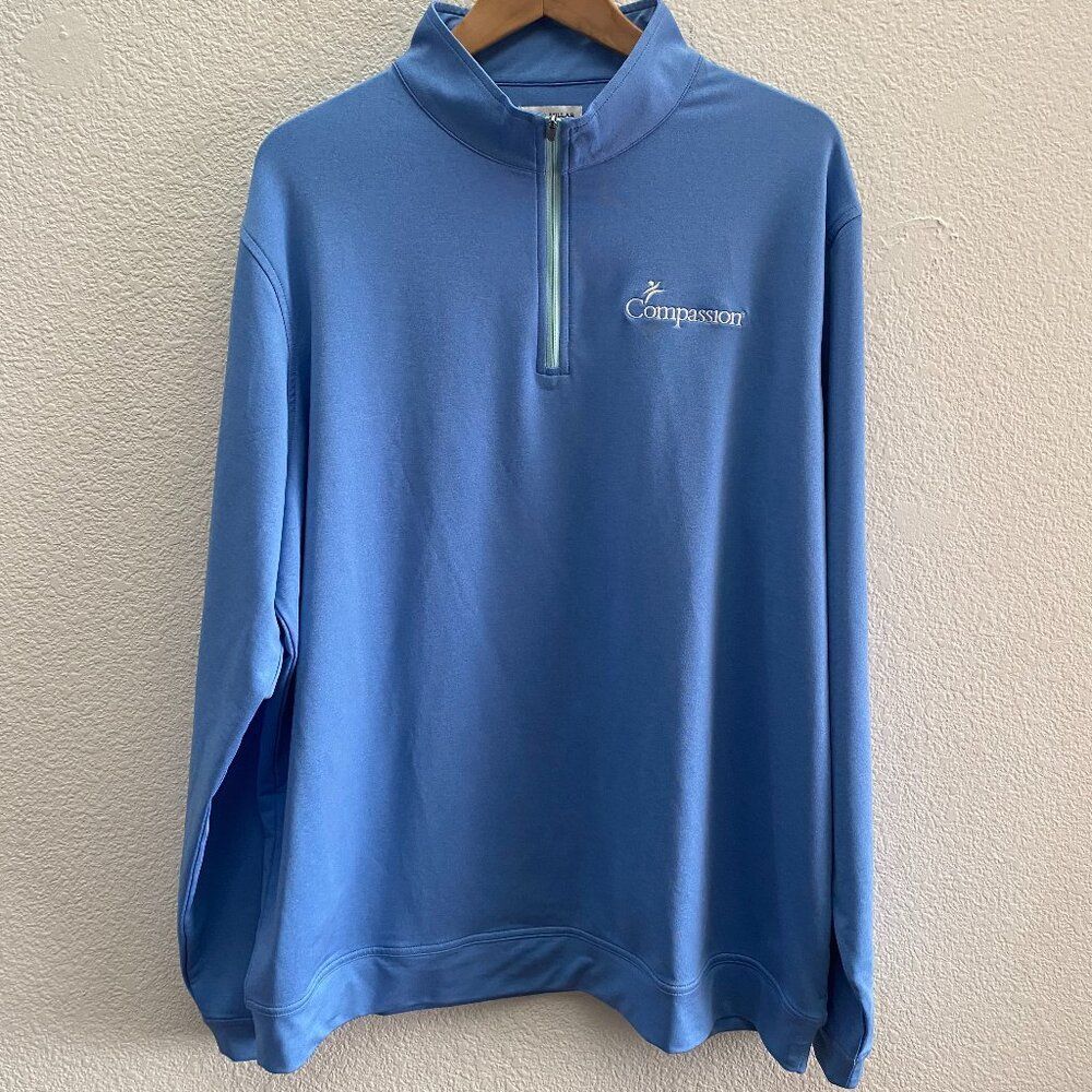 Compassion International Peter Millar Perth Melange Performance 1/4 Zip Shirt